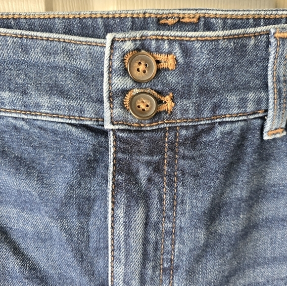 Talbots Jeans Womens 14P Blue Stovepipe Stretch Denim High Rise 36×24 - Picture 7 of 12